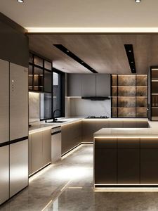 Líneas de gabinete Premium duraderas y ajustables para sala de estar y cocina de hotel Elegancia redefinida por aplicación de bricolaje - Product Image 6