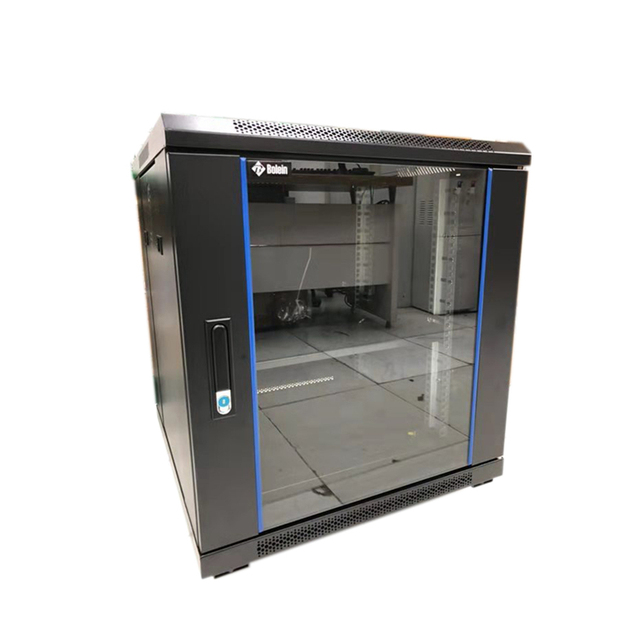 19'' Cheap Price Floor Standing Communication Box 600mm Small Server Rack with Cooling Fan 12U Network Cabinet