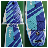 Planche de Windsurf Gonflable E SUP avec Voile, Kite Surfing, Stand Up Paddle Boarding Unisexe, Matériaux Drop Stitch + PVC + EVA, Utilisation Lacs et Rivières