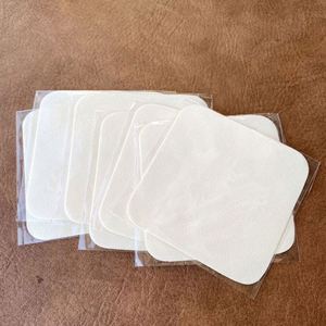 Vente en gros personnalisé microfibre daim 8x8cm écologique durable bijoux polissage chiffon de nettoyage avec le logo du client - Product Image 4