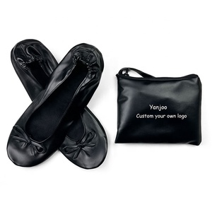 <span class=keywords><strong>Scarpe</strong></span> da ballo pieghevoli personalizzabili con logo, MOQ ridotto, per ragazze, con custodia arrotolabile, <span class=keywords><strong>scarpe</strong></span> da donna per matrimonio - Product Image 2