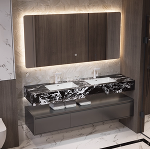Hotel Luxury Rock Slab Gabinetes <span class=keywords><strong>de</strong></span> <span class=keywords><strong>baño</strong></span> <span class=keywords><strong>Lavabo</strong></span> Conjunto <span class=keywords><strong>de</strong></span> gabinete <span class=keywords><strong>Muebles</strong></span> <span class=keywords><strong>de</strong></span> tocador <span class=keywords><strong>de</strong></span> <span class=keywords><strong>baño</strong></span> - Product Image 5