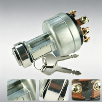Interrupteur de démarrage pour bulldozer Shantui SD16 08086-10000, robuste, 24V 12V, interrupteur à clé de démarrage