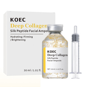 KOEC Ampoule faciale de peptide de soie de collagène profond, sérum lifting intensif pour le visage pour une hydratation anti-âge, raffermissante et raffermissante - Product Image 6