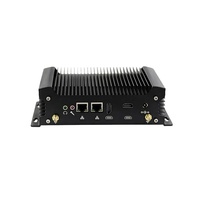 2 Lan Mini Komputer I3 Generasi ke-10 2*COM 2*HD 8*USB DDR4 RAM M.2 SSD Tanpa Kipas Mini PC Industri Sistem Operasi Win10 Win11 Linux