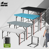 Table Pliante d'Extérieur "Vente Chaude" de 180 cm (6 Pieds), Table de Fête en Plastique Pliable, Vente en Gros, Empilable et Économique pour Restaurant