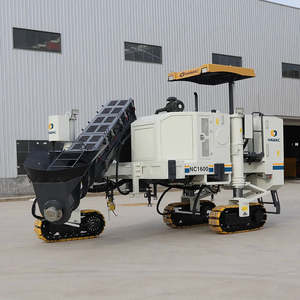 Máquina Cortadora de Bordillos Eléctrica Multifuncional, Pavimentadora de Hormigón Deslizante de 12 m, Ancho de Pavimentación de 60 cm para la Industria de la Construcción - Product Image 1
