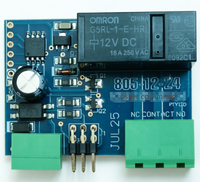 Módulo SMD OSZER 805-12-24 con Chip ATTINY G5RL-1-E-HR, Relé de 16A, Aislamiento por Optoacoplador, Placa de Activación por CC