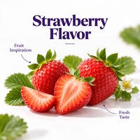 Gommes à la mélatonine saveur fraise, complément alimentaire, nutrition quotidienne, fabricant OEM ODM, marque privée, fournisseur en gros B2B