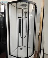 Cabine de douche d'hôtel |   Cabine de douche commerciale en verre trempé, design étanche pour hôtel et appartement