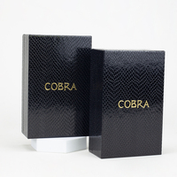 Boîtes cadeaux tiroir à parfum en carton personnalisable Boîtes vides en carton mousse EVA pour bijoux avec stratification mate Boîtes rigides