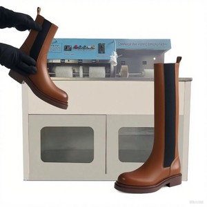 Lưới vải Hội Đồng Quản trị Vải Sneakers khử trùng thương mại usedy thép không gỉ tự động Máy giặt giày - Product Image 5