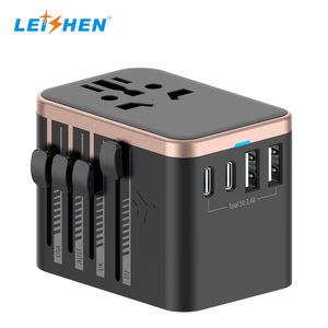 International World Travel Adapter Wall Charger <strong>Universal</strong> Adaptor With Type C Electrical <strong>Plugs</strong> &amp; <strong>Sockets</strong> Travel <strong>Plug</strong> Adapter - Product Image 3