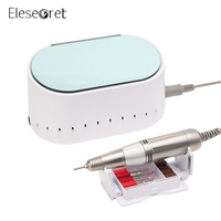 Machine à ongles professionnelle OEM/ODM en plastique, 35000 tr/min, forme flamme, multi-tension, outil portable pour manucure