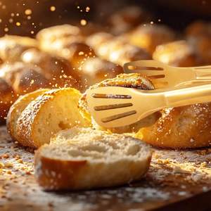 Pinzas para Alimentos, Pinza para Carne, Acero Inoxidable, Pinza Hueca para Pastel, Pan, Parrilla, Utensilios de Cocina, Accesorios de Cocina - Product Image 4