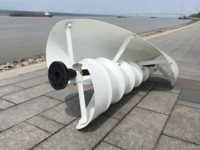 1000W Vertikale Achsen-Windturbine Kit 12V 24V 48V Dreiphasiger Permanentmagnet Maglev Windgenerator für Heim- und Marineeinsatz