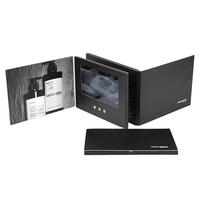 Carte de visite vidéo LCD promotionnelle, carte de vœux, livre vidéo de mariage, carte postale vidéo avec écran LCD 7 pouces, brochure vidéo