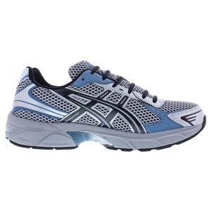 Zapatillas para caminar unisex Asics Gel 1130, color plateado, negro, azul, parte superior de malla, ajuste cómodo - Product Image 2