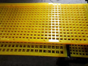 Polyurethane rung màn hình lưới PU Polyurethane Màn hình Bảng điều chỉnh căng cao su rung màn hình lưới cho khai thác mỏ - Product Image 3