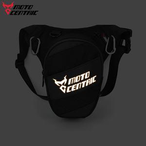 MOTOCENTRIC tas samping sepeda motor, tahan air kasual luar ruangan tas kaki pinggang dengan fitur Drop kaki tahan lama gaya Pak belakang - Product Image 4