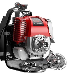 New Four-stroke Backpack <b>Small</b> Blade Multifunctional Agricultural Gasoline Reclamation Machine Lawn Mower Harvester Brush Cutter - Product Image 1
