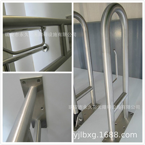 Barre d'appui en U YJL en acier inoxydable 304 antidérapante pour la sécurité dans la salle de bain, pour la toilette - Product Image 4
