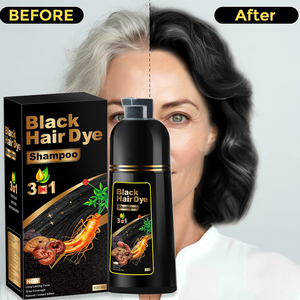 علامة خاصة Oem Odm شعر أسود بالشامبو صبغ طويل الأمد سعر المصنع الأصلي - Product Image 1