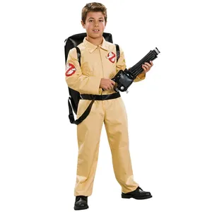 Đồ Hóa Trang Ghostbuster Cho Trẻ Em, Trang Phục Halloween Phù Hợp Cho Trẻ 3-9 Tuổi