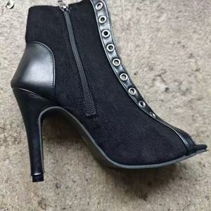 Giày nhảy Jazz cao gót 7cm 10cm màu đen, giày cao gót Latin, giày khiêu vũ Ballroom, giày dự tiệc dành cho nữ - Product Image 6