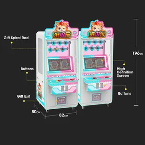 Oem Uitwisseling Prijzen Kaartautomaat Rollende Zip-Top Can Game Elektronische Games Machine Voor Kinderen En Volwassenen