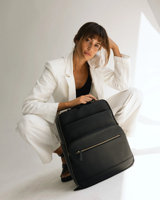 Sac à dos pour appareil photo reflex numérique de luxe pour femmes, en cuir végétalien, imperméable, avec poche pour ordinateur portable, pour photographe