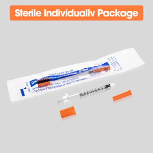 Seringa de Insulina Veterinária 1cc com Agulha de 31 <span class=keywords><strong>Gauge</strong></span>, Descartável e Segura, Capacidade de 0.5ml/1ml - Product Image 6
