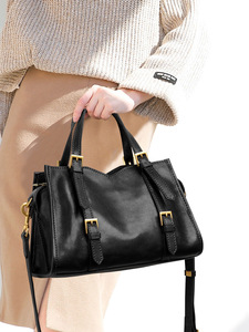 New Fashion Designer Crossbody Bags High Quality Genuine <b>Leather</b> Shoulder Messenger Bag Casual Totes Women Handbags and <b>Purses</b> - Product Image 3