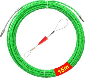 Prix usine, qualité supérieure, 20M, 4.5 et 5 mm, <span class=keywords><strong>tire</strong></span>-câble électrique en fibre de verre pour passage mural - Product Image 1