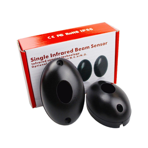 Capteur de faisceau infrarouge universel Aiba pour extérieur, modèle ABO-20, pour ouvre-porte de <span class=keywords><strong>garage</strong></span>, accessoire de cellule photoélectrique, code d'apprentissage, indicateur LED - Product Image 6