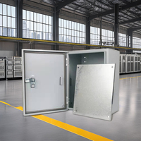 Boîtier métallique extérieur étanche IP54 mural pour armoire de commande électrique, protection des disjoncteurs et boîtiers personnalisés