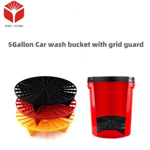 Offre spéciale seau de lavage de voiture <span class=keywords><strong>20L</strong></span> seau rond de 5 gallons et seaux avec grille de protection et couvercles à vis Gamma - Product Image 6