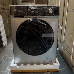 <span class=keywords><strong>Machine</strong></span> à <span class=keywords><strong>laver</strong></span> à tambour entièrement automatique de 10kg avec fonction d'essorage, lavage et séchage 220v 60 hz en un, adaptée à la buanderie - Product Image 2