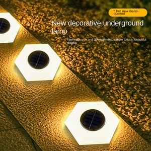 ไฟฝังพลังงานแสงอาทิตย์กันน้ำกลางแจ้ง IP65พร้อมระบบควบคุมแสงสว่างสำหรับสวนสนามหญ้า - Product Image 6