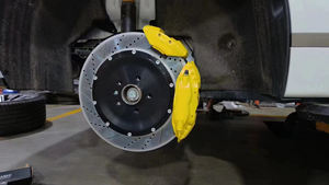 Pinze 9n anteriori modificate da corsa di fabbrica-pinze f40 posteriori a 6 pistoncini-coperture pinza freno a 4 pistoncini per Giulia <span class=keywords><strong>tonale</strong></span> serie - Product Image 4