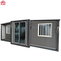 Maisons préfabriquées pliables extensibles / Conteneur de vie pliable de 40 pieds / Cabine extensible Maison de conteneur pliable Allstar Moderne