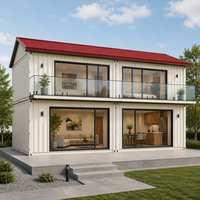 Maison modulaire en conteneurs moderne pour usage résidentiel, hôtelier et bureautique