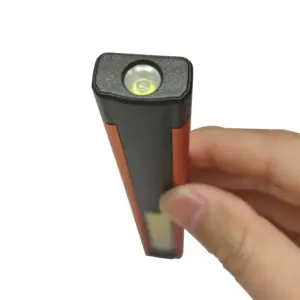 مصباح يدوي صغير متعدد الوظائف محمول خارجي يعمل بمنفذ USB مصباح للتفتيش للتخييم مصباح يدوي Led مصباح قابل لإعادة الشحن
