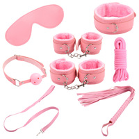 Kit de contraintes de Bondage BDSM, dispositif de servitude, 7 pièces, le plus populaire, introduction des jouets de Couple, livraison gratuite