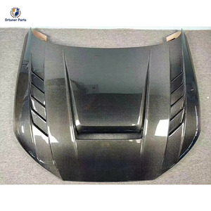 Nueva cubierta de motor de fibra de carbono para <span class=keywords><strong>Audi</strong></span> A4 S4 Rs4 <span class=keywords><strong>A5</strong></span> S5 Rs5 B7 B8 B8.5 B9 B10 Q3 Q4 Q5 Sq7 recortes de parachoques de escape incluidos - Product Image 4