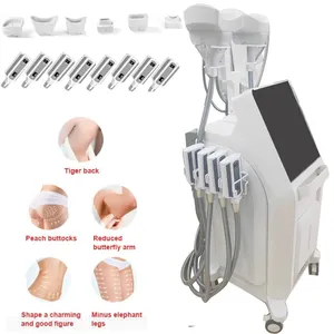 New Product 10 handles Cryo plates pads sculpting machine cold skin lifting cool Freeze fat burning Device for slimming