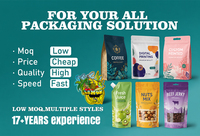 Fabrikant Doypack Sachet Gedrukte Op Maat Herbruikbare Staande Pouch Mylar Zak Voedselverpakkingszakken