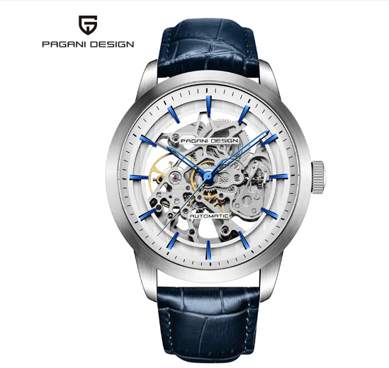 2026 PAGANI DESIGN Fashion Mechanical Watch Automatic Double Hollowed Luminous Watch for Men PD-1638
