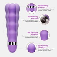 Erwachsenen-Vibrator Multi-Frequenz Wasserdicht Eingebauter Akku G-Punkt Klitoris-Stimulator Frauen-Masturbations-Sexspielzeug Echtes Gefühl