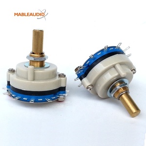 MAST0331 Potenciómetro <span class=keywords><strong>de</strong></span> <span class=keywords><strong>Volumen</strong></span> <span class=keywords><strong>Atenuador</strong></span> DIY <span class=keywords><strong>de</strong></span> 1 Polo y 6 Pasos con Interruptor Rotatorio - Product Image 2